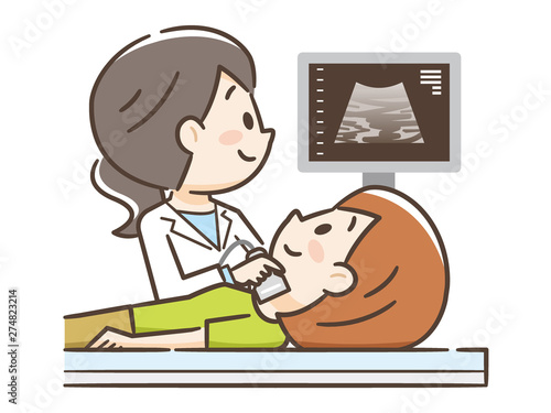 超音波検査　甲状腺