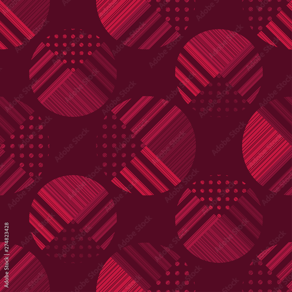 Polka dots seamless pattern. Mosaic of ethnic figures. Patterned texture. Geometric background. Can be used for wallpaper, textile, invitation card, wrapping, web page background. Polka dots seamless pattern. Mosaic of ethnic figures. Patterned texture. Geometric background. Can be used for wallpaper, textile, invitation card, wrapping, web page background.