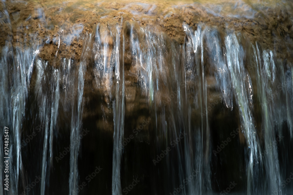 beautiful view of waterfall. Subject is blurry. beautiful view of waterfall. Subject is blurry.