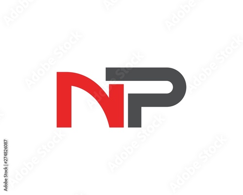 Free Download Letter PN, NP initial logo template creative design - GFXLoad