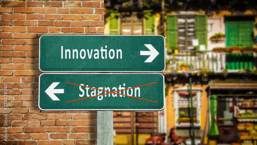 Street Sign Innovation versus Stagnation