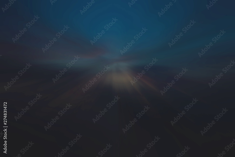 Blurred background, dark blue tones, slight light Blurred background, dark blue tones, slight light