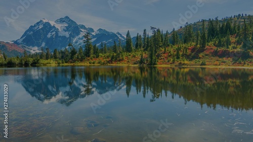 Mounain, lake and forest © Jack Brist