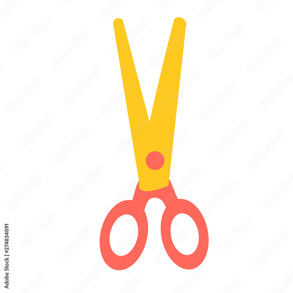 Scissors isolated on white background Scissors isolated on white background