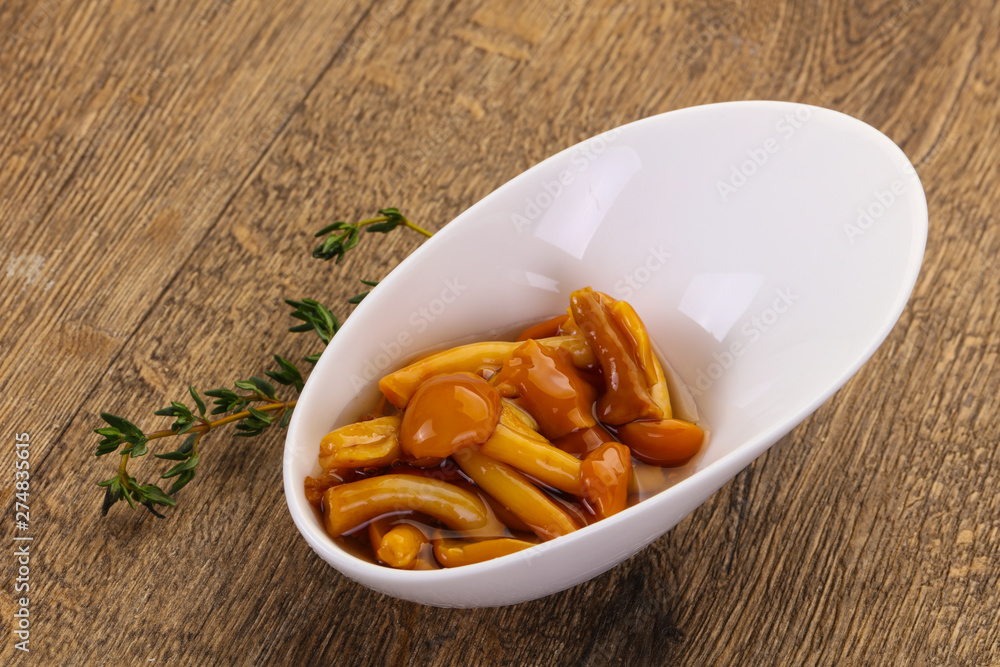 Pickled honey agaric Pickled honey agaric