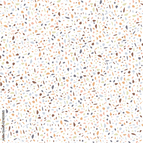 Colorful abstract terrazzo ...