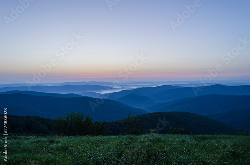 Fototapeta Naklejka Na Ścianę i Meble -  Bieszczady połoniny
