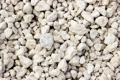 gray background consisting of small gray stones