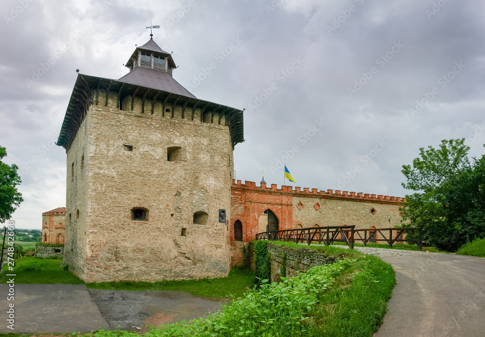 Western part of mediaeval Medzhybizh fortress, Khmelnytska Oblast, Ukraine
