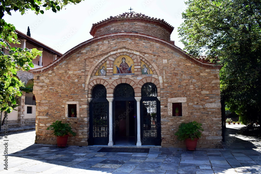 Fototapeta premium from an old Greek Monastery