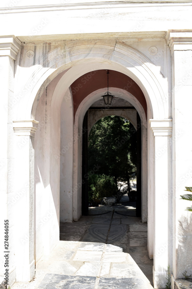 Fototapeta premium from an old Greek Monastery