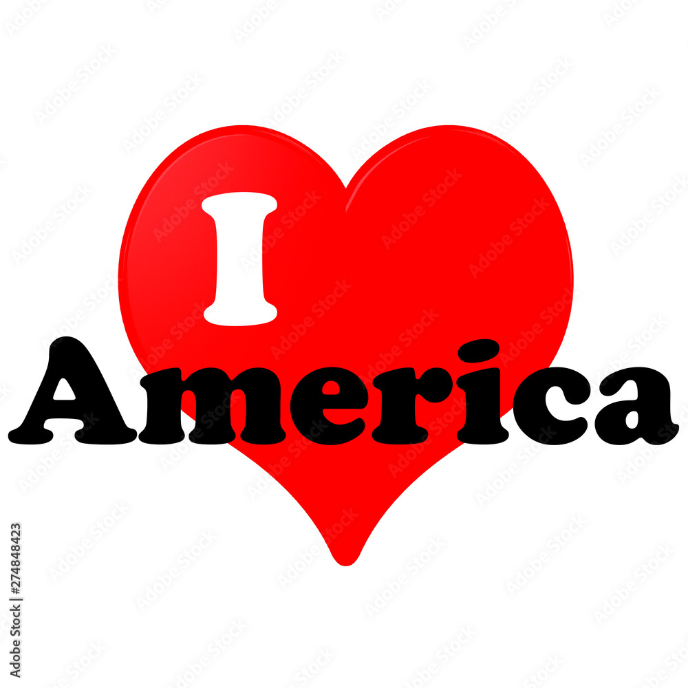 I love America. I love America.