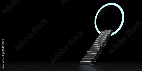 Staircase Dimension Ring photo
