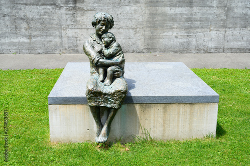 Denkmal für Sr. M. Theresia Scherer, Meggen, Schweiz photo