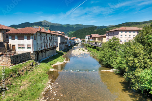 Orozko village, Basque country, Spain. photo