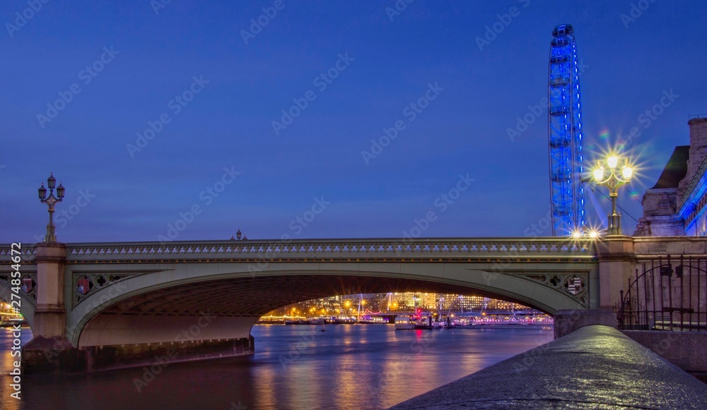 Fototapeta premium Westminster Bridge 
