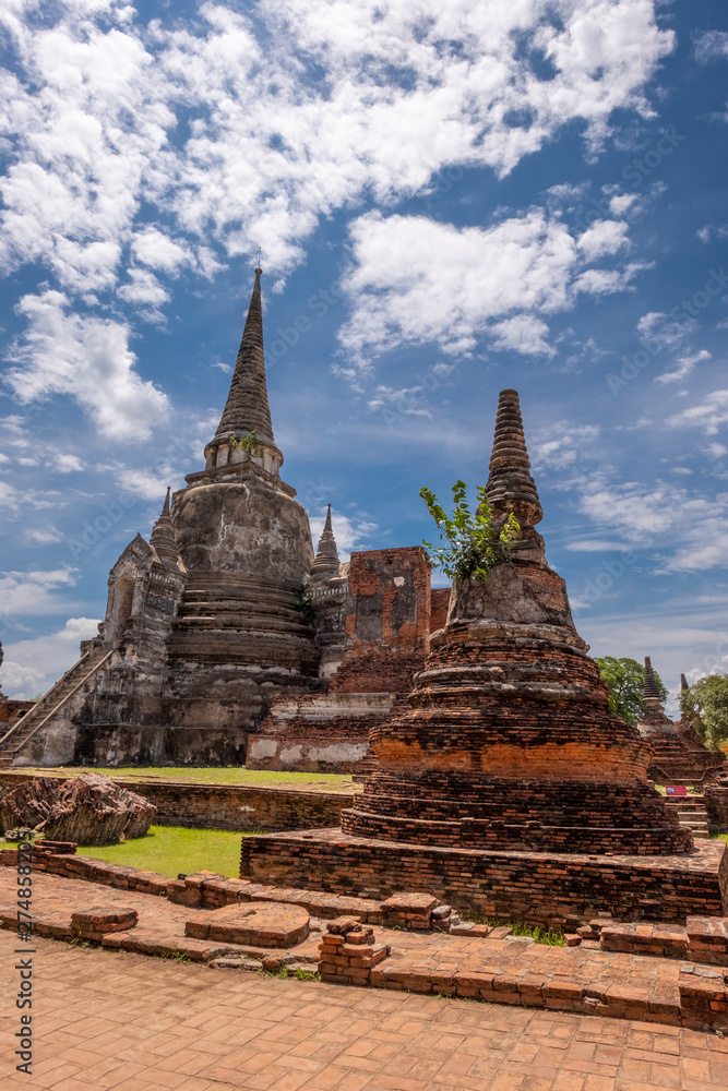 Fototapeta premium Ayutthaya - Wat Phra Si Sanphet