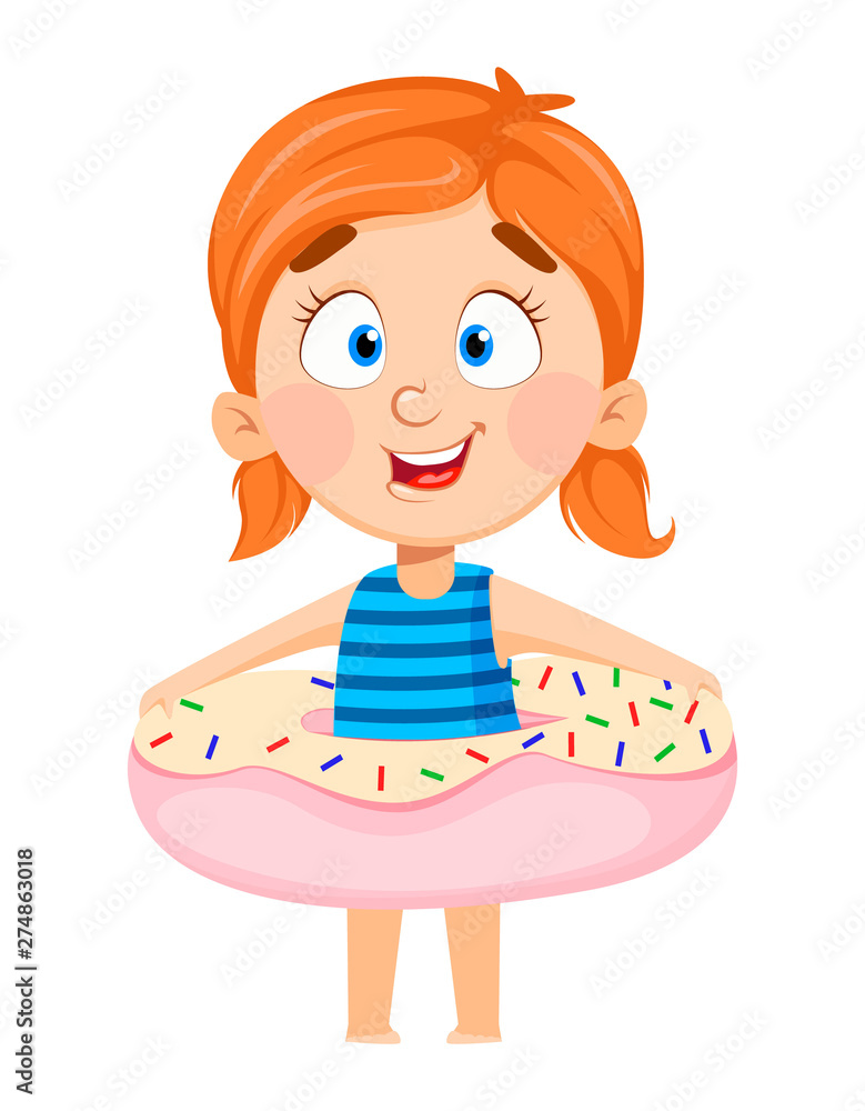 Pretty girl cartoon character. Pretty girl cartoon character.