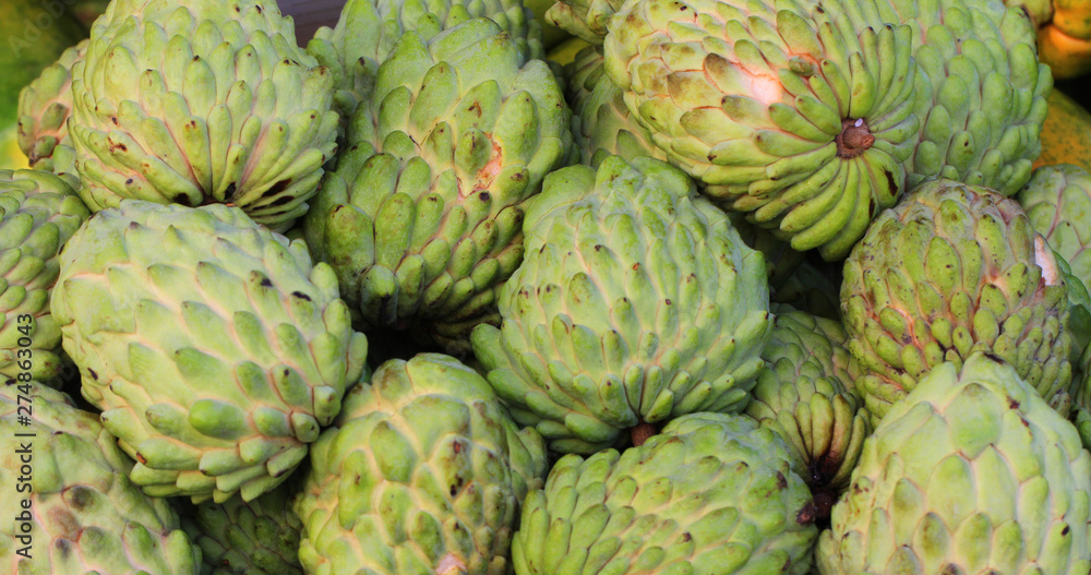 green annona fruits green annona fruits
