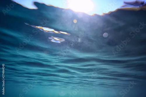 Fototapeta samoprzylepna ocean, woda i promienie słońca