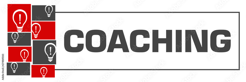 Coaching Red Black Bulbs Grid Left Box Horizontal Coaching Red Black Bulbs Grid Left Box Horizontal