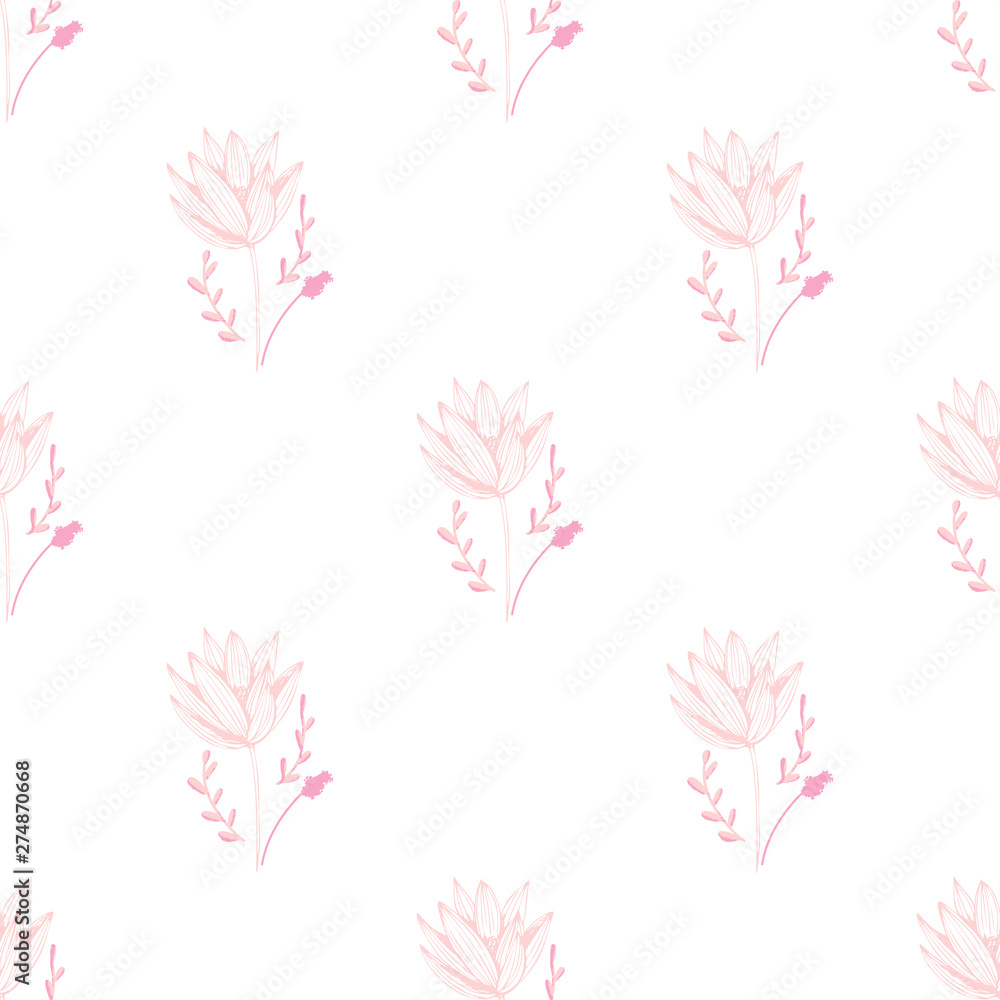 Beautiful chinese pattern with black lotus flowers pattern on white background for celebration design. Natural vector illustration. Seamless floral pattern. Beautiful chinese pattern with black lotus flowers pattern on white background for celebration design. Natural vector illustration. Seamless floral pattern.