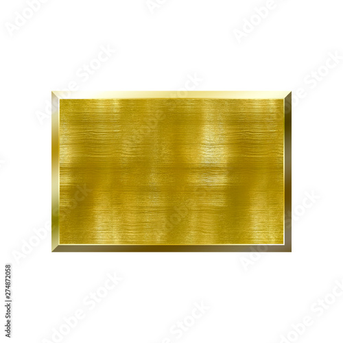 Metal badge with metallic b...