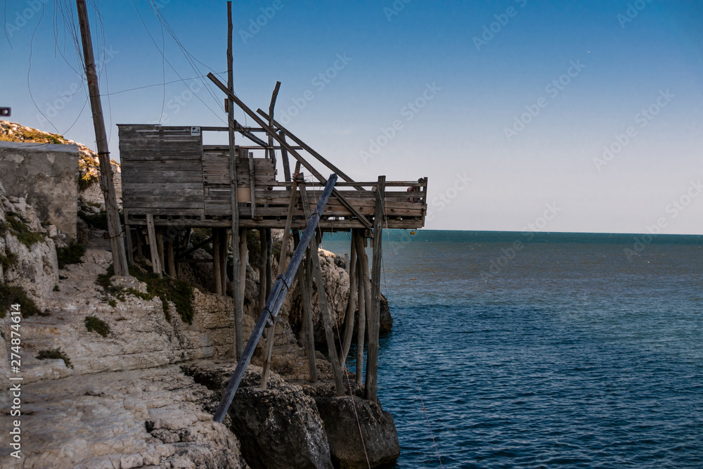 vieste,trabocco