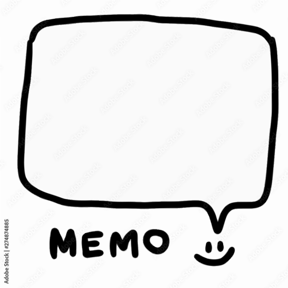 smile memo pad 009 smile memo pad 009