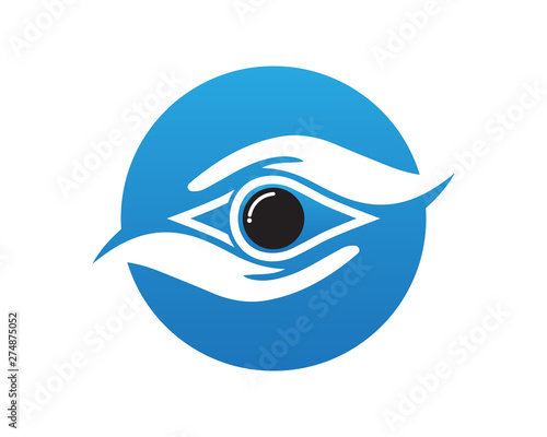 Eye care logo and symbols  icons