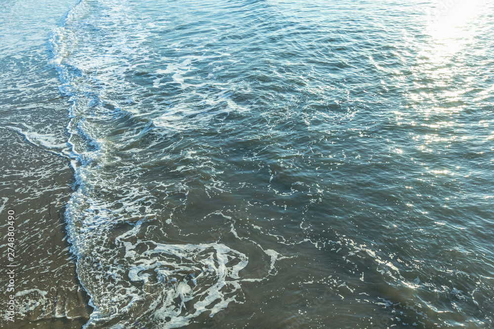 Ocean water background with waves Ocean water background with waves