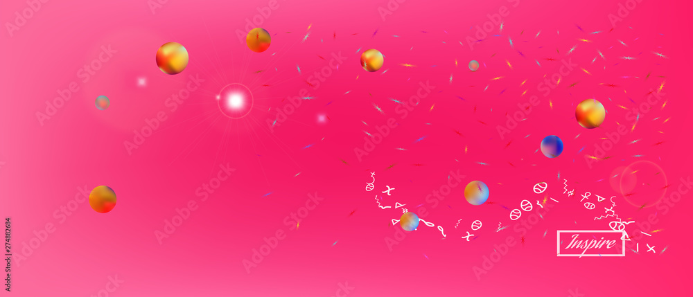 Creative abstract ultra wide space background Creative abstract ultra wide space background