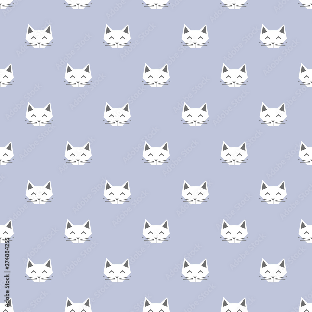 cute cats seamless pattern cute cats seamless pattern