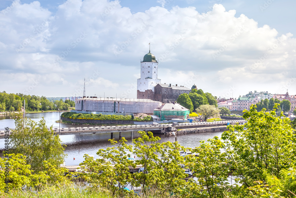 City Vyborg. Castle