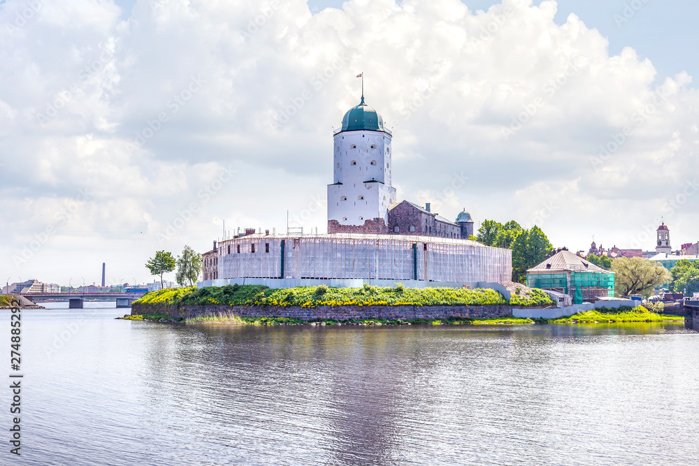 City Vyborg. Castle