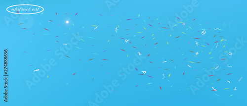 Wallpaper Mural Usefull abstract ultra wide space background  Torontodigital.ca