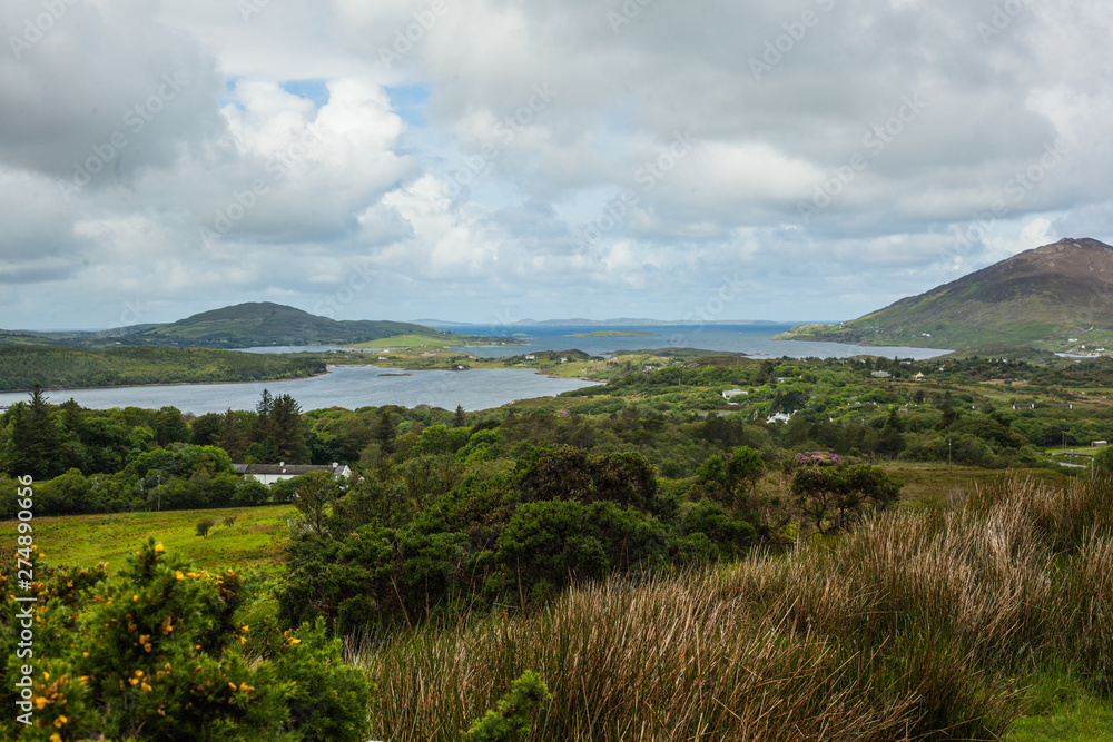 Fototapeta premium west coast Irish landscape mountains