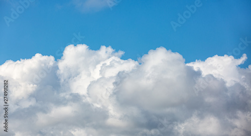 Vintage background cloud against blue sky and texture