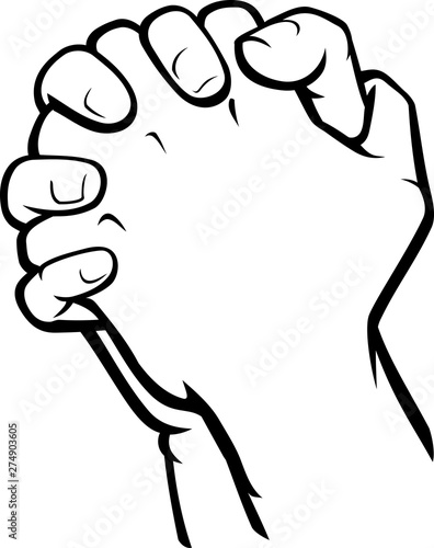 Praying Hands Side