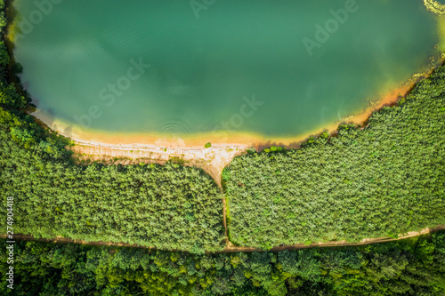 Trebonsko region stands out for its extraordinary variety of habitats. The most valuable biotopes of the Trebon region include the so-called transitional peat bogs, forests and many ponds and lakes. photo