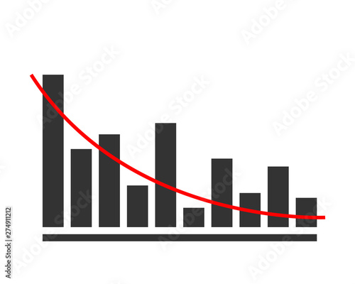 Free Download Charts and graphs vector. Diagram icon template. - GFXLoad