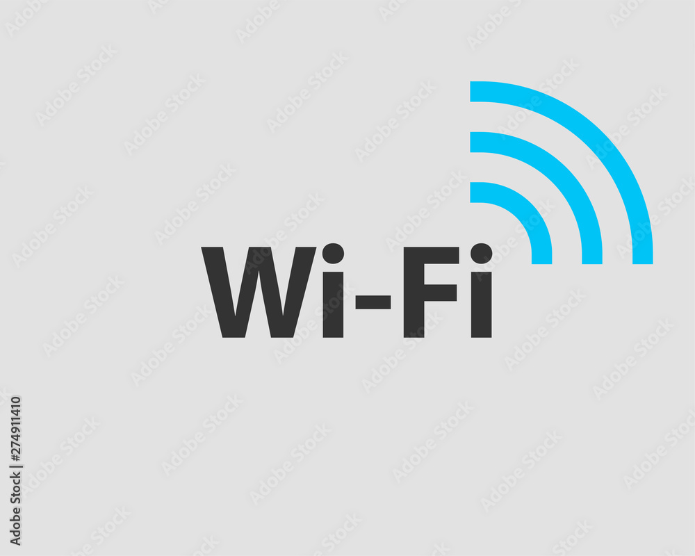 Free wi fi icon. Connection zone wifi vector symbol. Radio waves signal. Free wi fi icon. Connection zone wifi vector symbol. Radio waves signal.