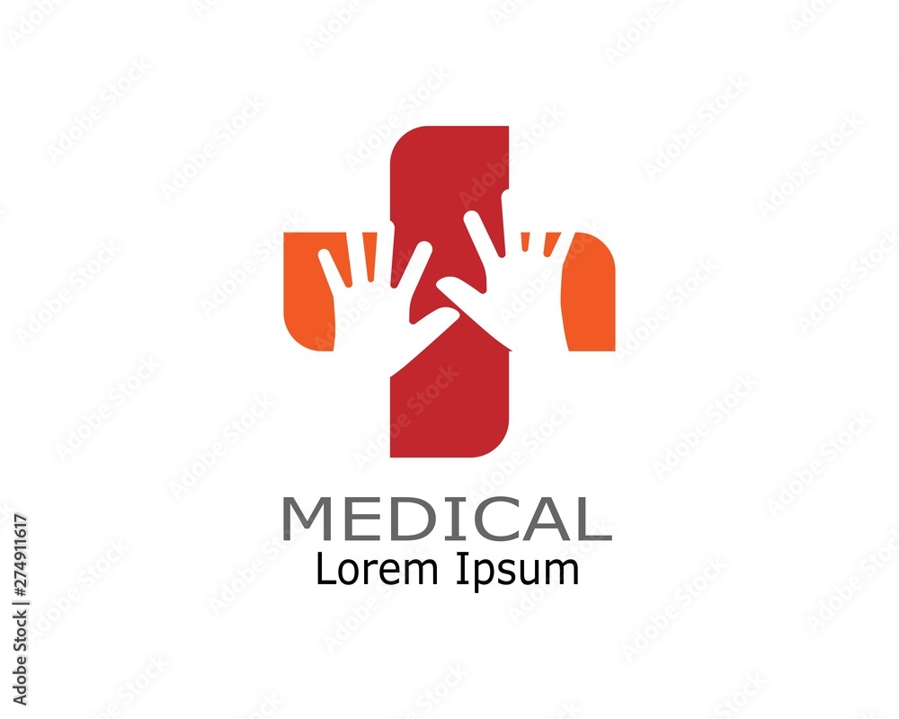Health Medical Logo template vector illustration design Health Medical Logo template vector illustration design