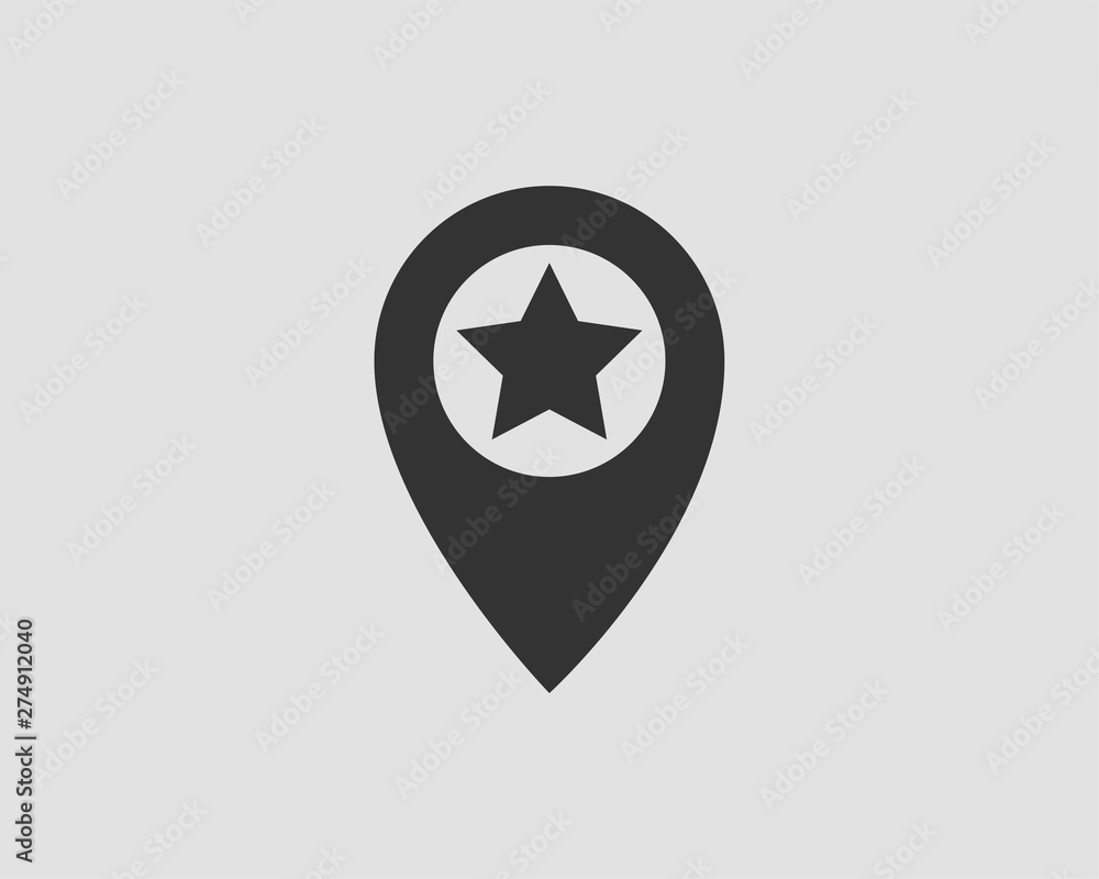 Map icons. Marker pointer. Pin location vector icon. GPS navigation symbol. Map icons. Marker pointer. Pin location vector icon. GPS navigation symbol.