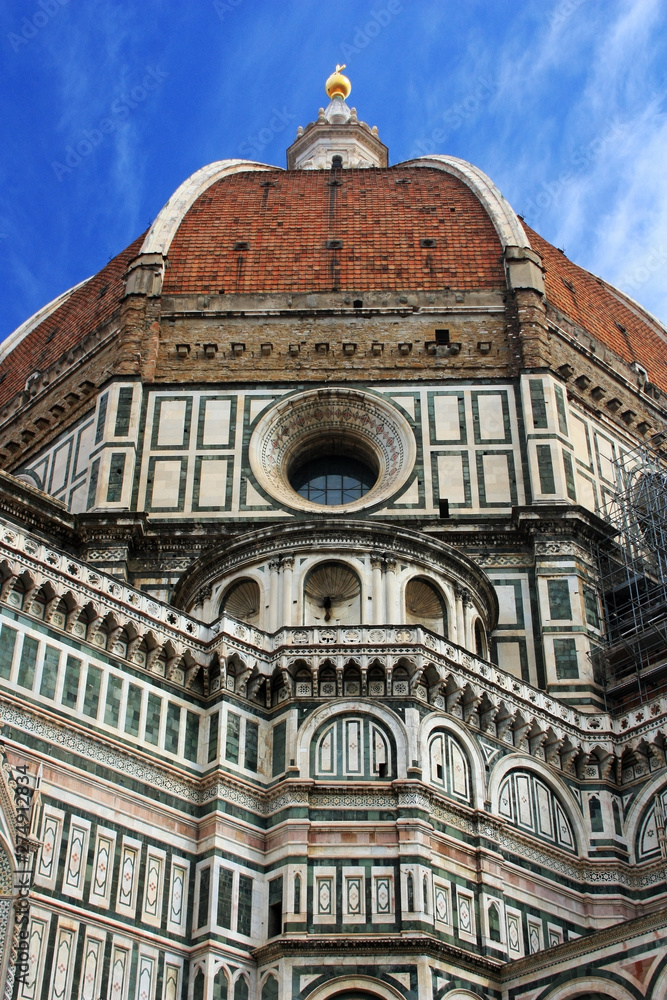 Dome of the Cathedral of Santa Maria in Florence, Italy Dome of the Cathedral of Santa Maria in Florence, Italy