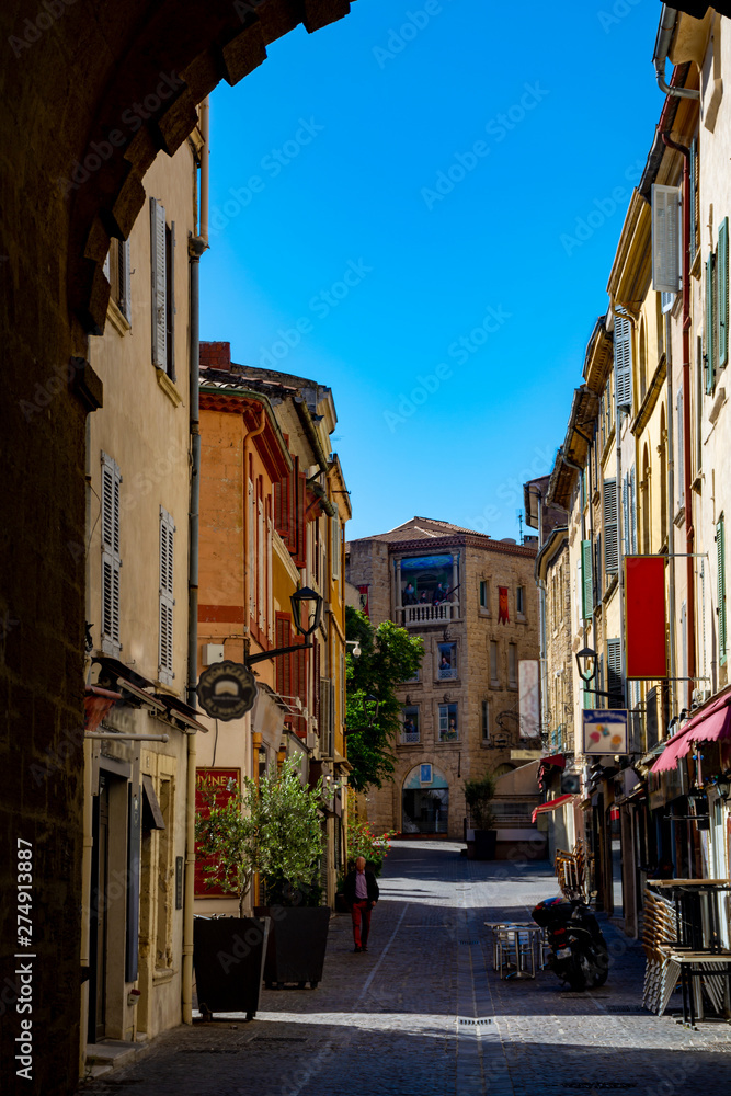 Medieval Provencal town Salon-en-Provence, South of France