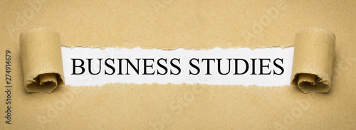 Naklejka Business Studies