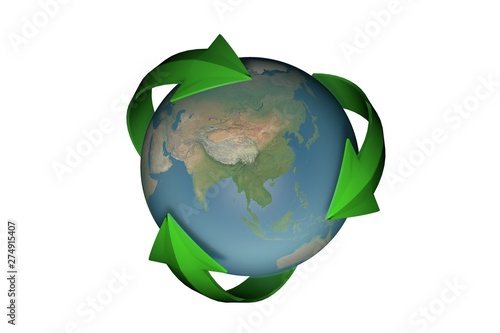 Planeta reciclar asia