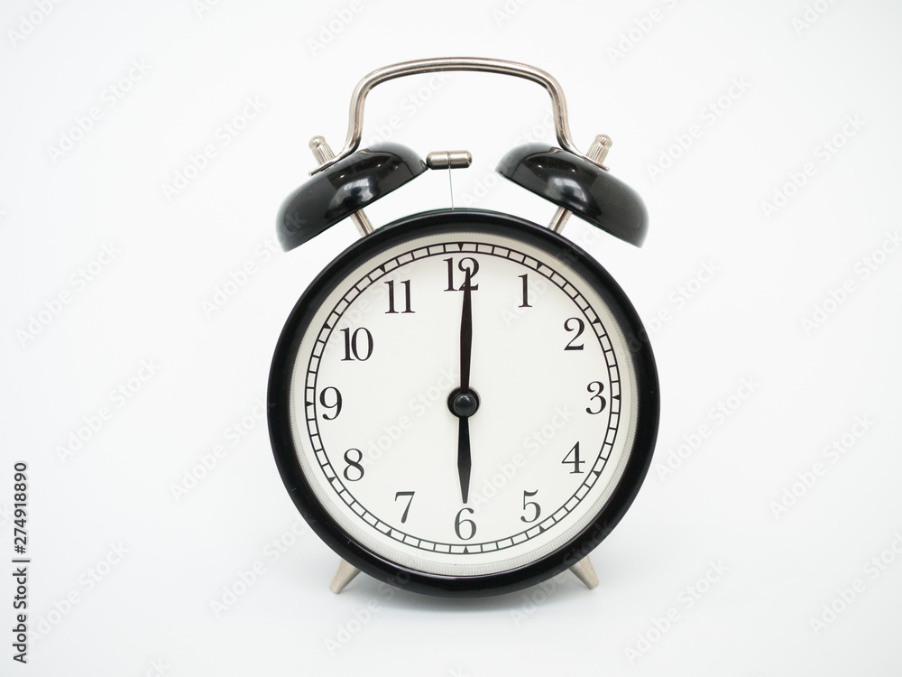 alarm clock isolated on white alarm clock isolated on white