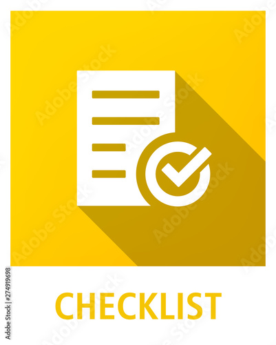 CHECKLIST ICON CONCEPT